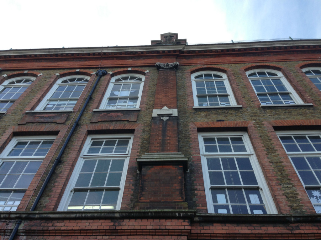 Looking up: Rhyl School today. Photo: SE
