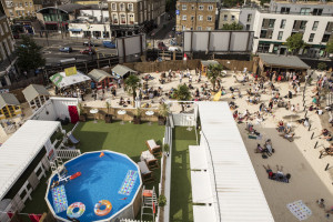 It would definitely make more sense to open up the Rooftop Gardens when they're not booked by private groups. Photo: Camden Beach