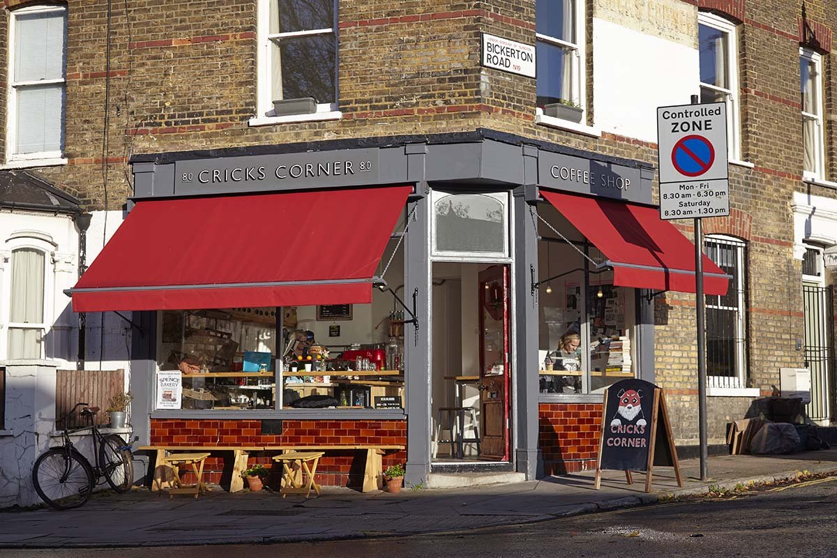 Welcoming: the suntrap spot on Dartmouth Park Hill. Photo: CC