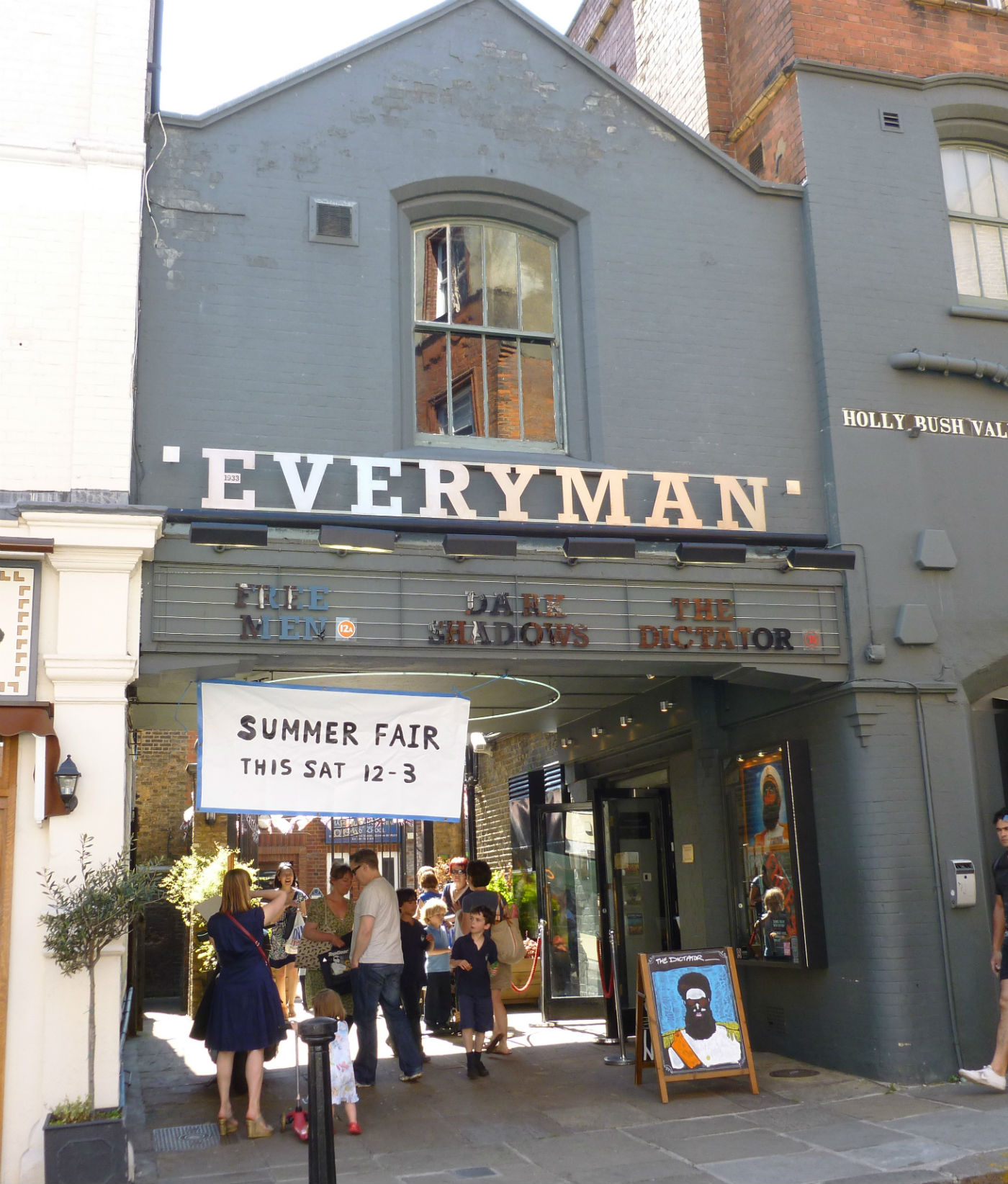 Everyman in Hampstead: packed with munchers and talkers. Photo: Everyman