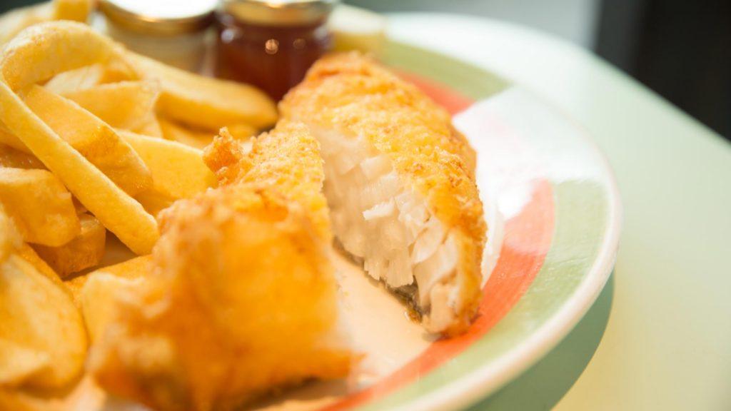 Classic cod and famous chips, dished up at Poppie's Camden. Photo: PR