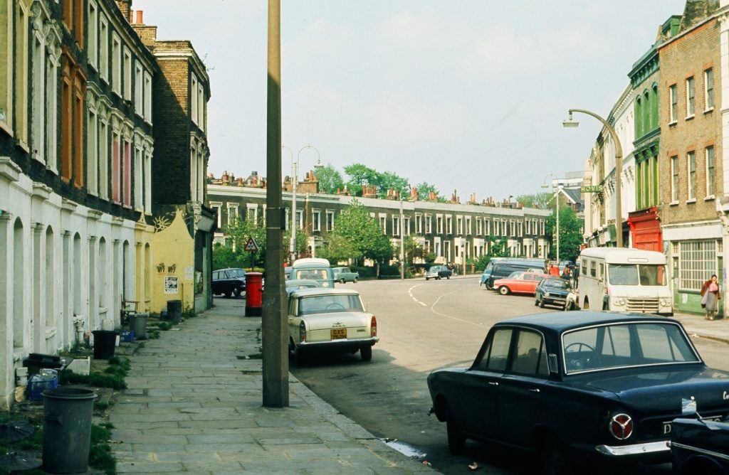 Prince of Wales Crescent, complete with shops, post office, pubs and a large dairy