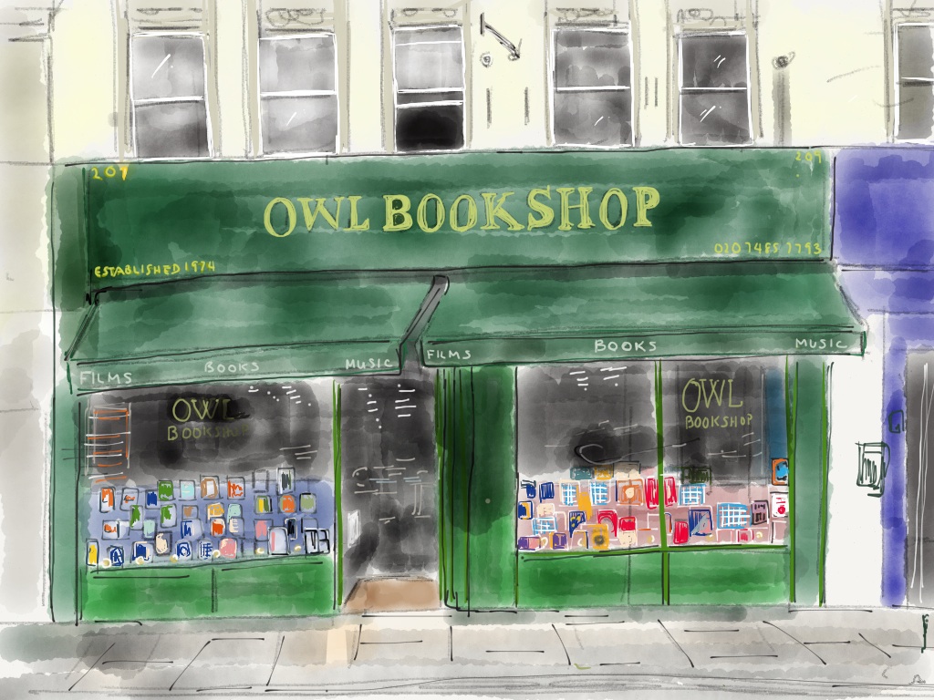 Owl Bookshop. All images: Secret Artist NW5